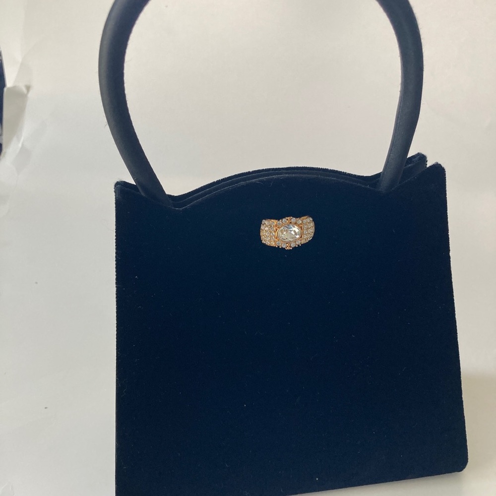 Carolyne Barton Vintage velvet mini evening bag